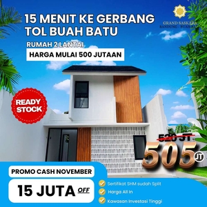 Rumah Minimalis Modern dibuahbatu bojongsoang Strategis dkt pintu tol