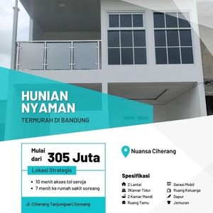 Rumah termurah 300jtan bandung