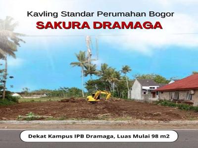 Dijual Kavling Akses Mudah Ke Kampus IPB Dramaga Bogor