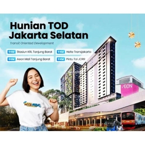 Jual Apartemen Mahata Luas 24m2 1 Kamar Tanjung Barat Dekat Stasiun Tanjung Barat, AEON Mall Tanjung Barat, Universitas Jagakarsa, 18 Office Park, Antam Office - Jakarta Selatan