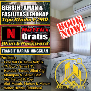 2KAMAR TRANSIT HARIAN SEWA APARTEMEN GREEN PRAMUKA CITY GRAND PRAMUKA