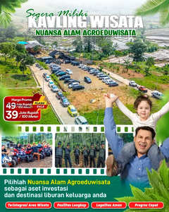 Dijual Tanah murah siap bangun hanya 52 juta