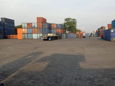 Disewakan Lahan Penumpukan Container