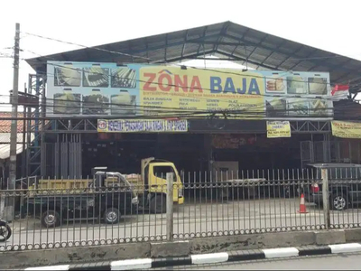 Gudang workshop di Jalan Raya Jakarta bogor