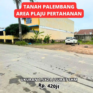 Jual Tanah Dekat JM Plaju Pinggir Jalan Jaya 6 Palembang