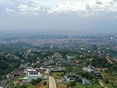 jual tanah siap bangun murah view gunung di Dago