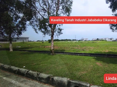 Kaveling Tanah Industri Pergudangan di Jababeka,Siap Bangun Murah