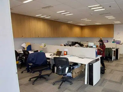 Sewa Kantor Furnished 184 m2 di Tempo Scan Tower, Hrg Murah dan Nego