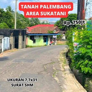 Tanah Pinggir jalan Dekat Jl. Mangkunegara Lokasi Sukatani