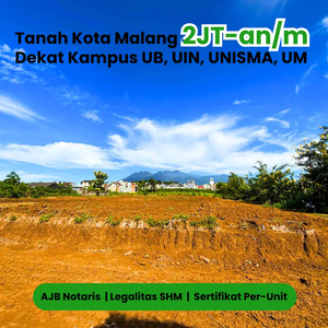 Tanah Siap Bangun Kos, Area Lowokwaru, Kota Malang