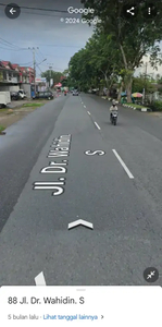 Tanah tepi jalan dr.wahidin sepakat ukuran 70 x 29