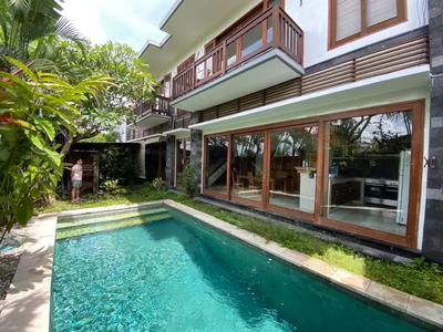 Villa Cantik Modern Minimalis Dewi Saraswati Seminyak Bali