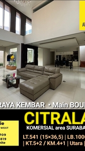 Dijual Dijual Rumah Raya Citraland Utama Surabaya Barat- Luas 541