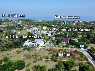 DIJUAL TANAH DI PANTAI MELASTI