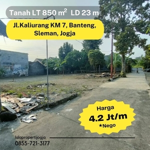 Tanah Jakal Km 8, dijual Cepat Cocok Kosan