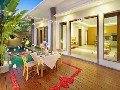 Sewa Villa Modern Harian, 3 Kamar di Seminyak Bali - BVi14617