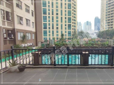 Casablanca Mansion 2Br Lantai 1 view dan akses ke Swimming Pool