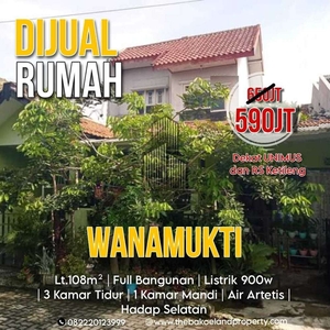 Dijual rumah 1 lantai di Wanamukti Ketileng Semarang Kota