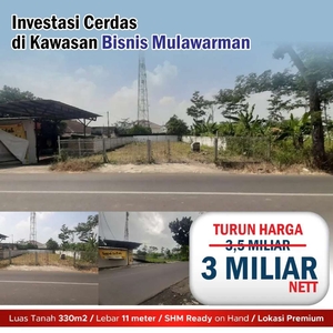 DIJUAL TANAH KOMERSIAL Mulawarman Raya Tembalang Banyumanik