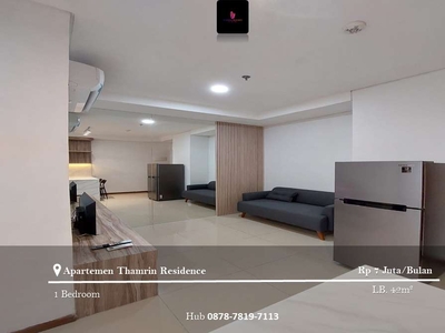 Disewakan Apartement Thamrin Residence 1BR Fully Furnished High Floor