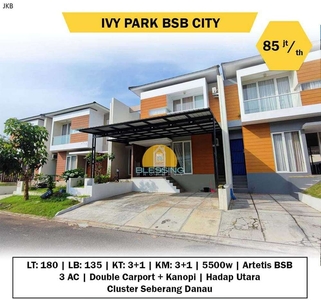 Disewakan Rumah Bagus di Ivy Park BSB semi Furnish