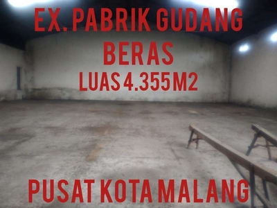 Ex. Pabrik Gudang Beras Pusat Kota Malang