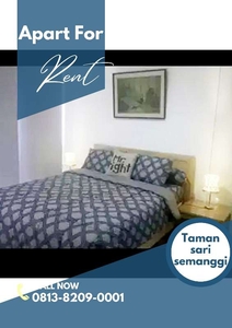 For Rent 1BR Furnished Apart Tamansari Semanggi