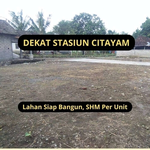 Hemat Biaya Kaplingan Sertifikat SHM Dekat Stasiun Citayam