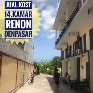 Jual Kost 14 kamar di Renon Denpasar Bali
