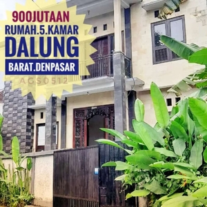 Jual Rumah 5 kamar Dalung Kuta Utara Barat Denpasar Bali