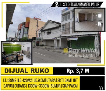 Ruko Jl. Solo-Tawangmangu Palur