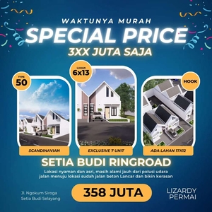 Rumah baru harga promo di setiabudi simpang selayang