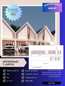 RUMAH CANTIK BIMA DYANDRA RESIDENCE