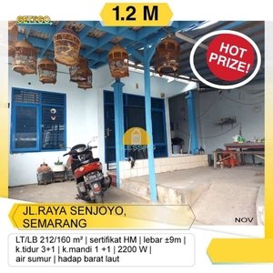 RUMAH JALAN SENJOYO SEMARANG TIMUR