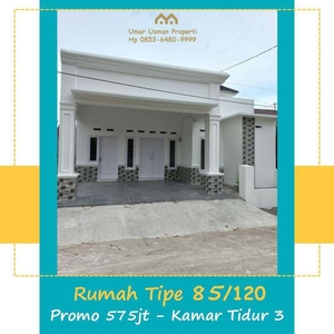 Rumah Komplek Cantik di Padang 3 Kamar Tipe 85 Hanya 580jt Koto Tangah