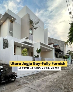 Rumah Mewah Fully Furnish Utara Jogja Bay Dekat UPN, Gejayan, UGM