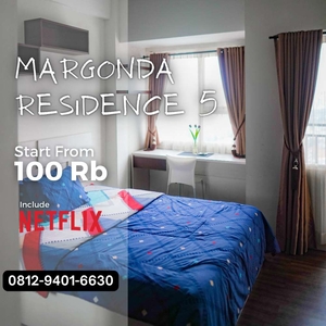 Sewa apartement harian margonda residance 5 depok