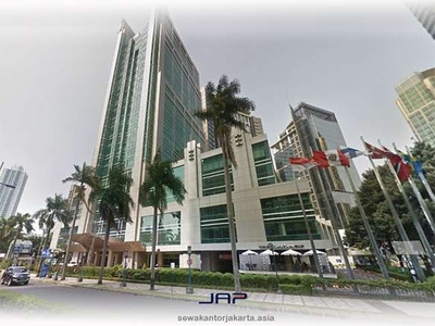 Sewa Kantor Menara Rajawali 135 m2 Bare Mega Kuningan Jakarta Selatan