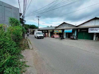 Tanah Cikaret Pinggir Jalan Dekat Stasiun Cibinong Akses 2 Mobil