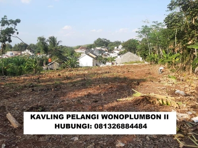Tanah Kapling Premium Murah SHM Di Wonoplumbon Mijen Semarang