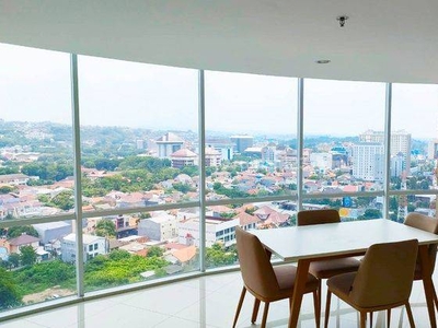 apartemen 2 bedroom furnished disewakan di apartemen sentraland semarang tengah