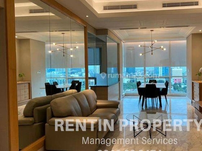 For Rent Apartment The Peak Sudirman 3 Bedrooms Middle Floor Furnished