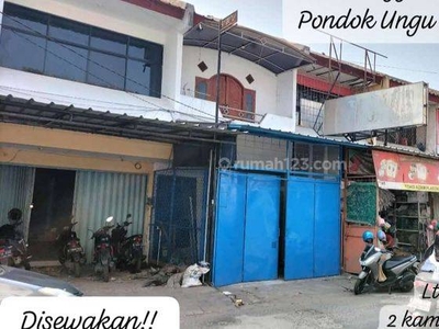 Harga Terjangkau Ruko Pinggir Jalan Rame 24jam di Pondok Ungu