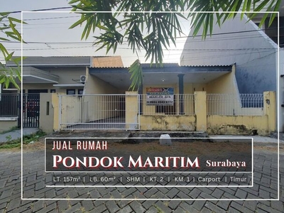 Rumah Siap Huni di Pondok Maritim Indah Kebraon, Wiyung, Surabaya