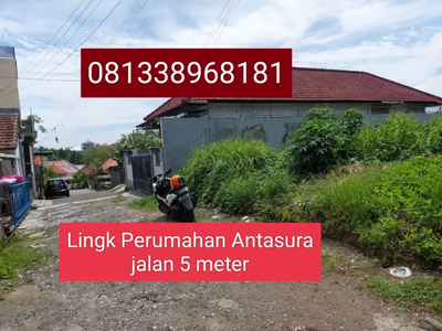 Buc tnh 129m2 lingk perum antasura dkt warung mina,sman 8 akses jl6mtr