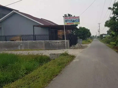 Dijual bidang tanah luas 180m2 (9×20) Jl Sepakat Batangkuis D. Srdg