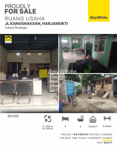 Dijual Ruang Usaha di Area Pertokoan Jl Kanggraksan Cirebon
