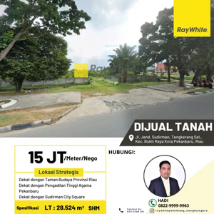 Dijual Tanah di Jl. Jend Sudirman Tengkerang