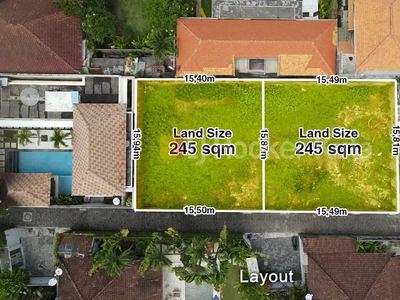 DIJUAL TANAH LANGKA SIZE 2 ARE DI OBEROI KAYU AYA SEMINYAK AREA VILLA