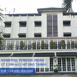 For Sale Bangunan Komersial Hitung Tanah Di Jl Arteri Pondok Indah